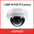 1.0MP Poe Vandalproof IR Dome Network CCTV Security IP Camera